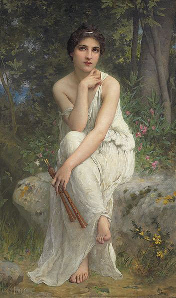 Charles-Amable Lenoir The Flute Player